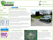 Tablet Screenshot of greensecurity.co.uk